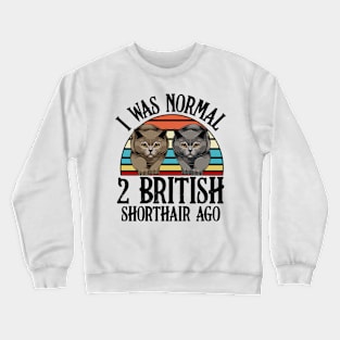 British Shorthair Cat Crewneck Sweatshirt